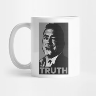 TRUTH Black & White Printing Press Mug